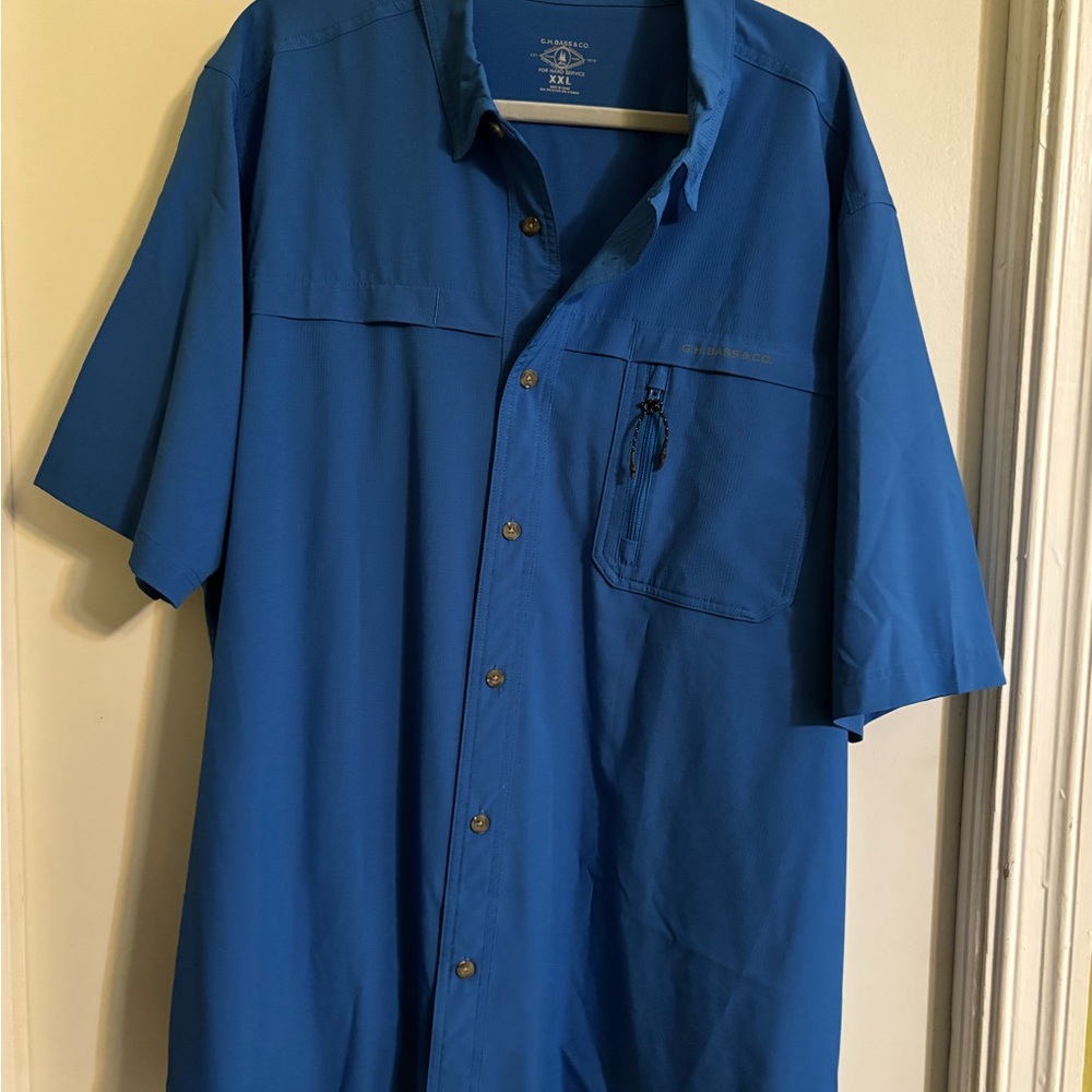 G.H. Bass & Co. Blue XXL Shirt